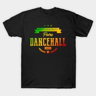 Rasta University Pure Dancehall Rasta Colors Reggae T-Shirt